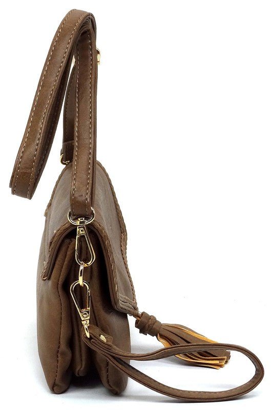 Fashion Tassel Flap Envelope Clutch Crossbody Bag - Chaelisa's New Jammies