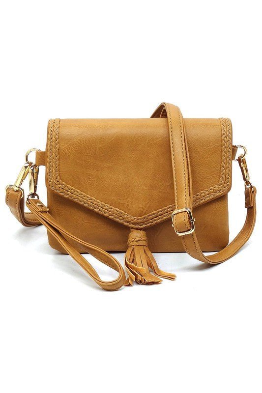 Fashion Tassel Flap Envelope Clutch Crossbody Bag - Chaelisa's New Jammies