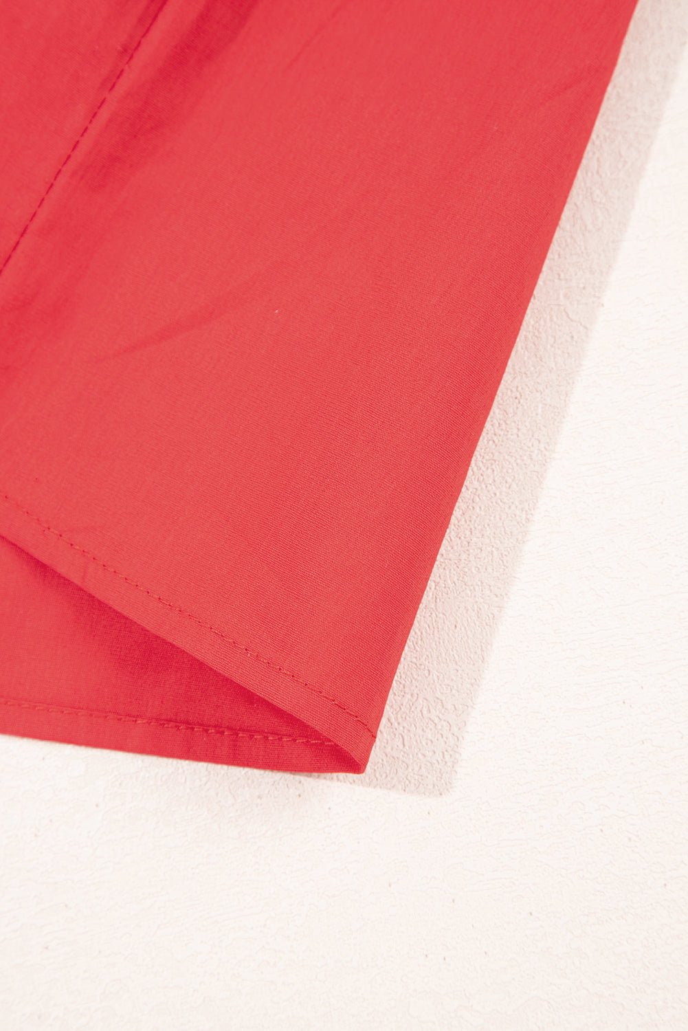 Fiery Red V Neck Flutter Sleeve Smocked Bodice High Waist Ruffle Maxi Dress - Chaelisa's New Jammies