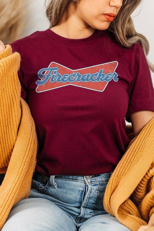 Firecracker Graphic Tee - Chaelisa's New Jammies
