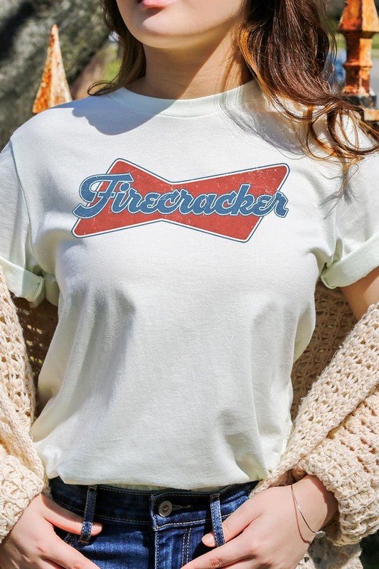 Firecracker Graphic Tee - Chaelisa's New Jammies