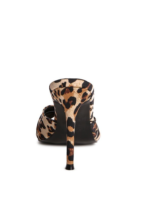 FIRST CRUSH SATIN KNOT HIGH HEELED SANDALS - Chaelisa's New Jammies