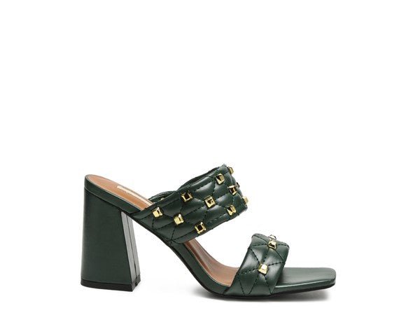 FISCHER BLOCK HEEL SANDALS - Chaelisa's New Jammies