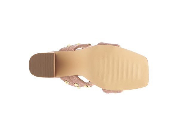 FISCHER BLOCK HEEL SANDALS - Chaelisa's New Jammies