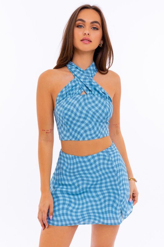 Halter Neck Crop Top - Chaelisa's New Jammies