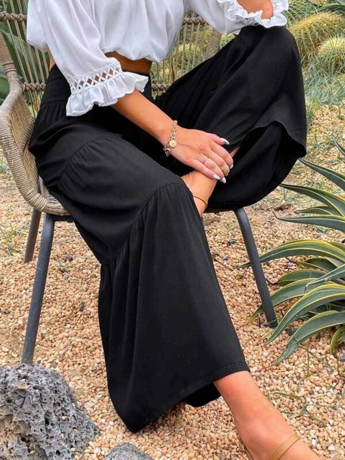High Waist Wide Leg Pants - Chaelisa's New Jammies