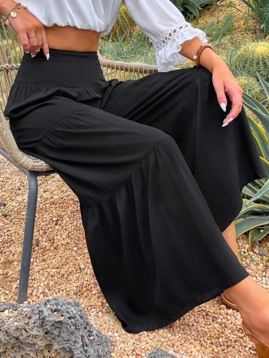 High Waist Wide Leg Pants - Chaelisa's New Jammies