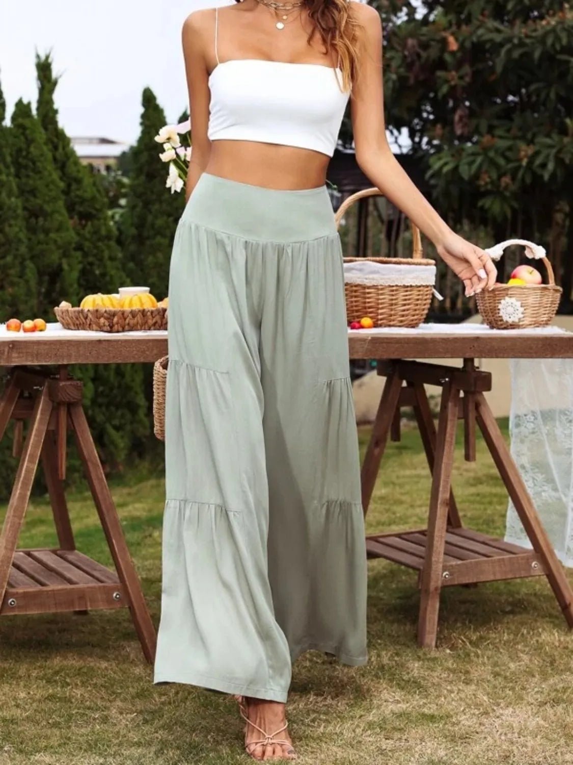 High Waist Wide Leg Pants - Chaelisa's New Jammies
