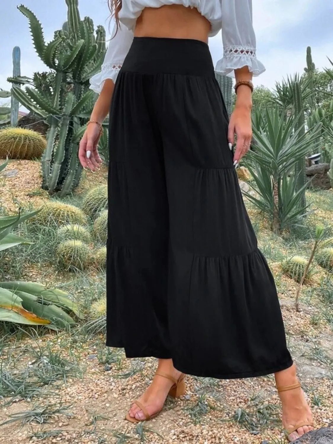 High Waist Wide Leg Pants - Chaelisa's New Jammies