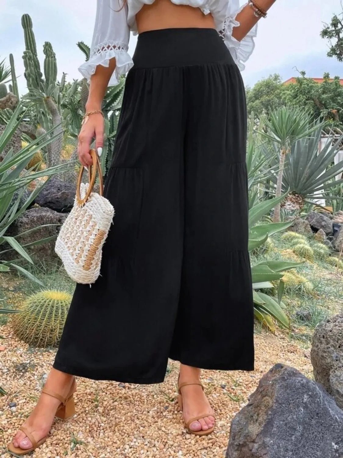 High Waist Wide Leg Pants - Chaelisa's New Jammies