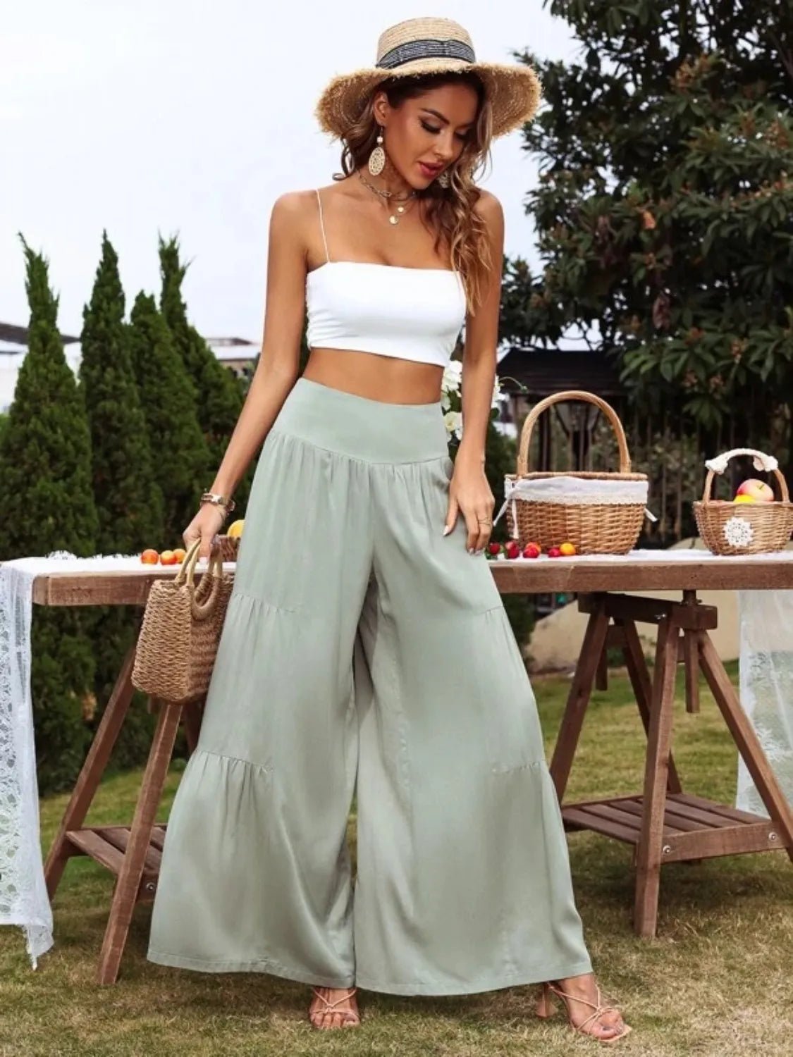 High Waist Wide Leg Pants - Chaelisa's New Jammies
