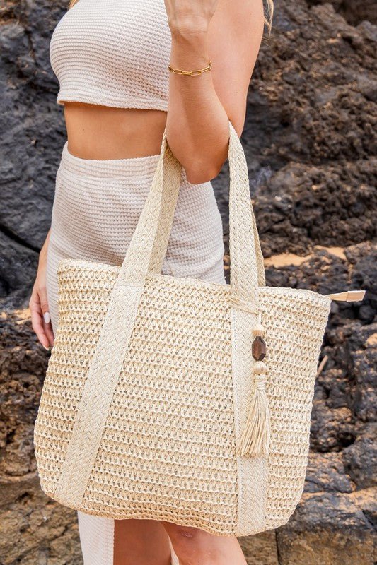 Izola Carry All Tassel Tote - Chaelisa's New Jammies