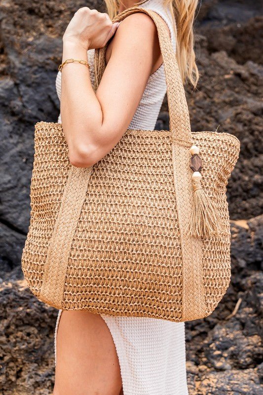 Izola Carry All Tassel Tote - Chaelisa's New Jammies