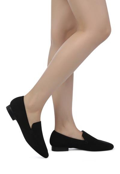 JULIA LEATHER POINTED LOAFERS - Chaelisa's New Jammies