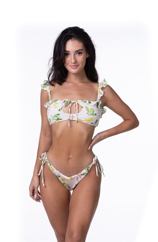 LEMON RUFFLE BIKINI SET - Chaelisa's New Jammies