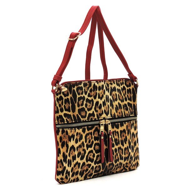 Leopard Zip Crossbody Bag - Chaelisa's New Jammies