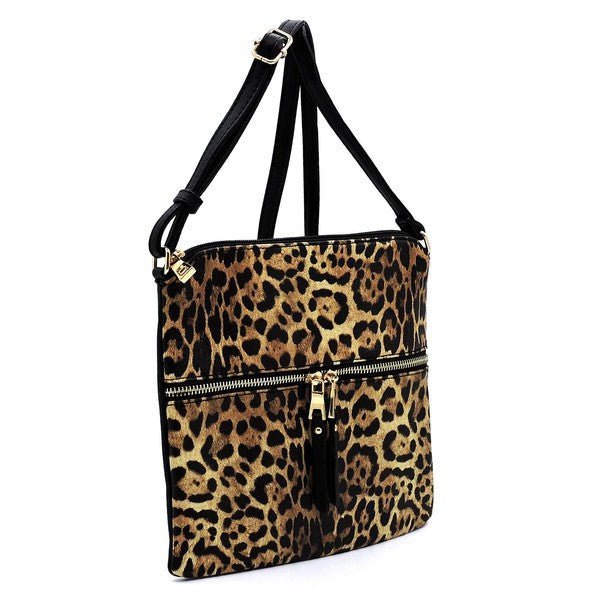 Leopard Zip Crossbody Bag - Chaelisa's New Jammies