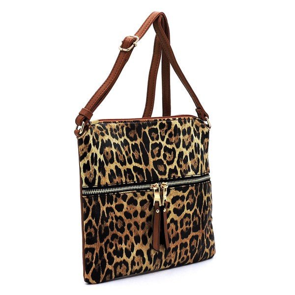 Leopard Zip Crossbody Bag - Chaelisa's New Jammies