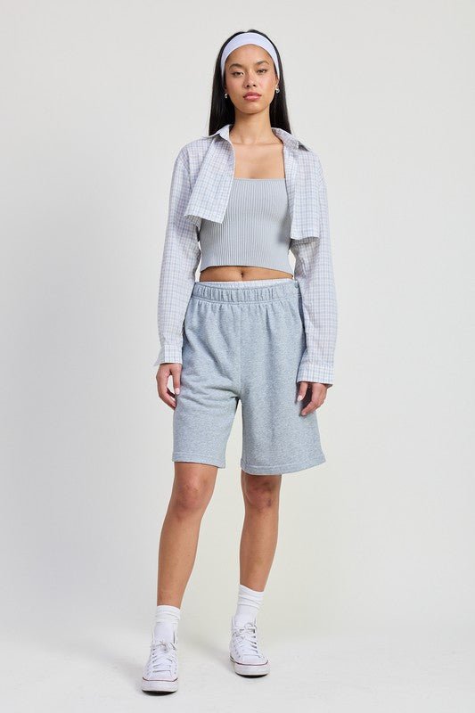 LONG SLEEVE COLLARED BUTTON UP SHIRT - Chaelisa's New Jammies