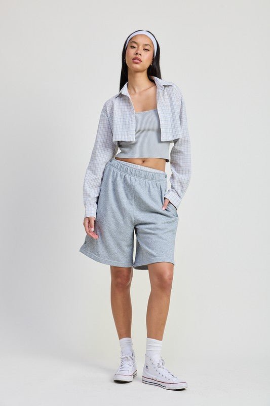 LONG SLEEVE COLLARED BUTTON UP SHIRT - Chaelisa's New Jammies