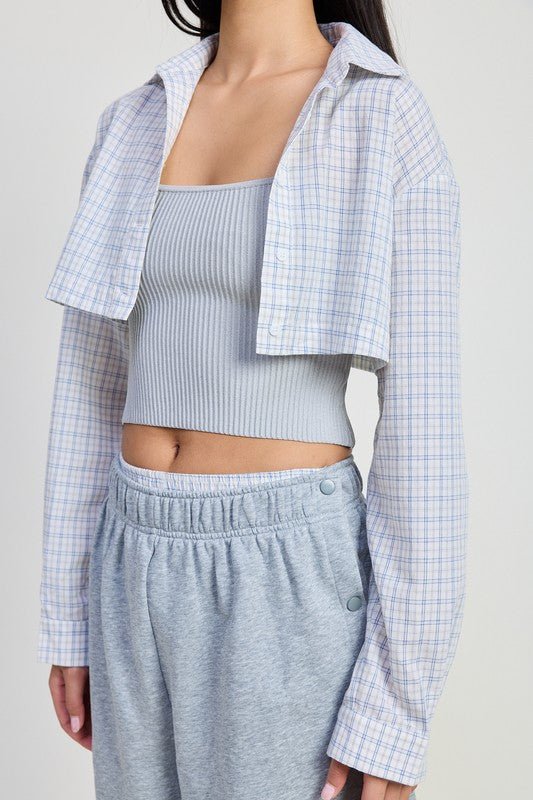 LONG SLEEVE COLLARED BUTTON UP SHIRT - Chaelisa's New Jammies