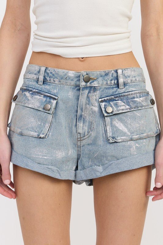 LOW WAIST DENIM SHORTS - Chaelisa's New Jammies