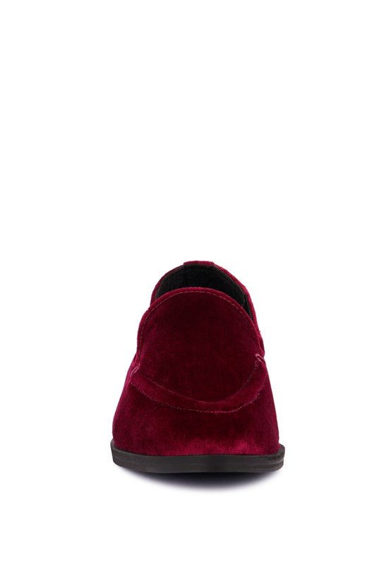 LUXE - LAP Velvet Handcrafted Loafers - Chaelisa's New Jammies