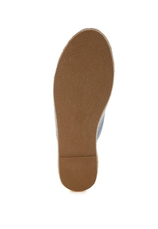 Midori Denim Slip - On Mules - Chaelisa's New Jammies