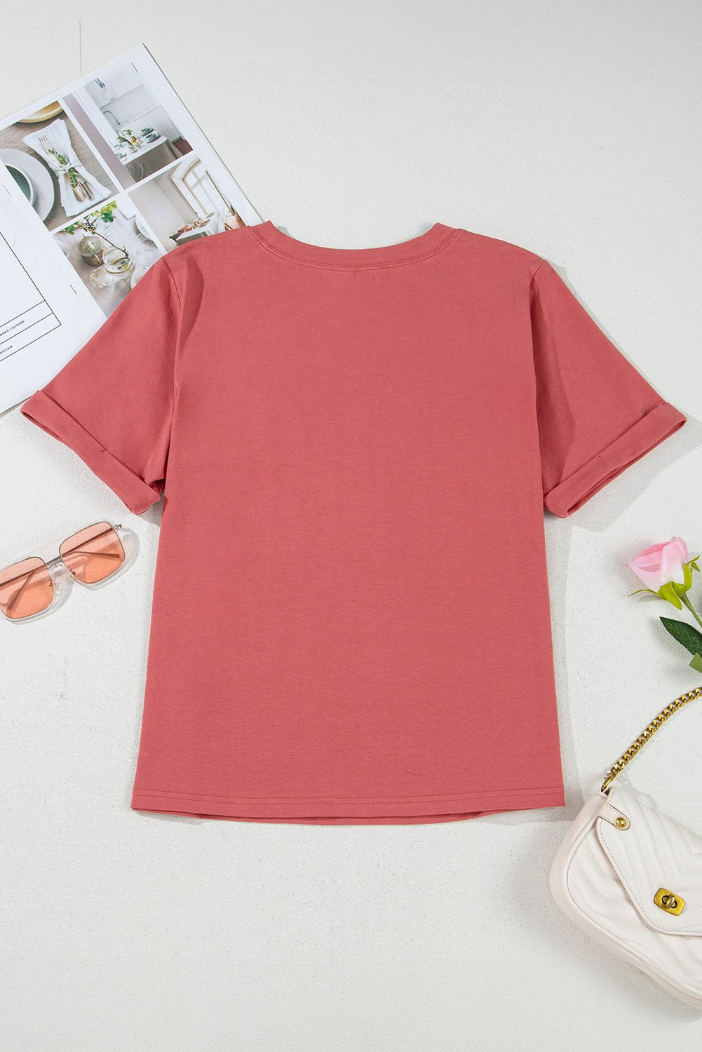 Mineral Red Nashville Music City Graphic Retro Fashion Tee - Chaelisa's New Jammies