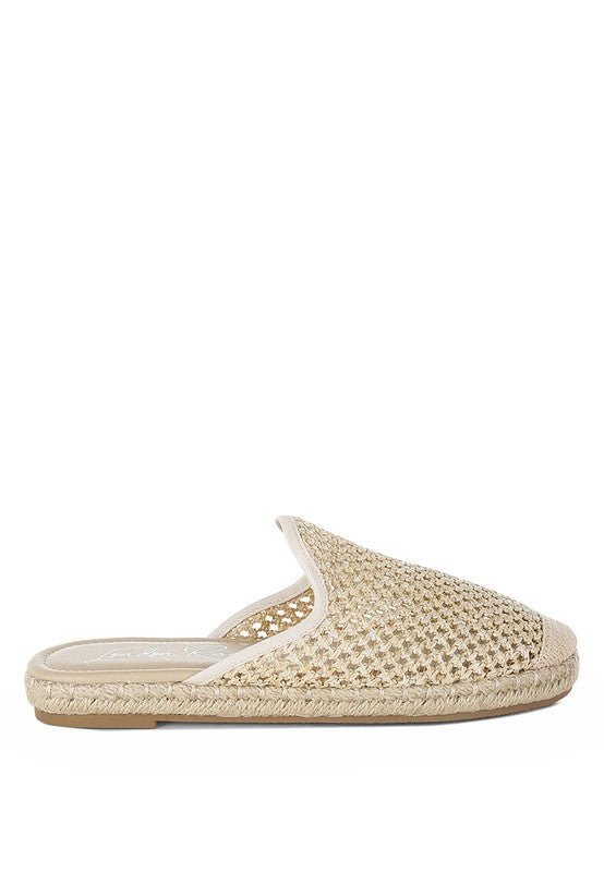 Nongai Raffia Espadrilles Mules - Chaelisa's New Jammies