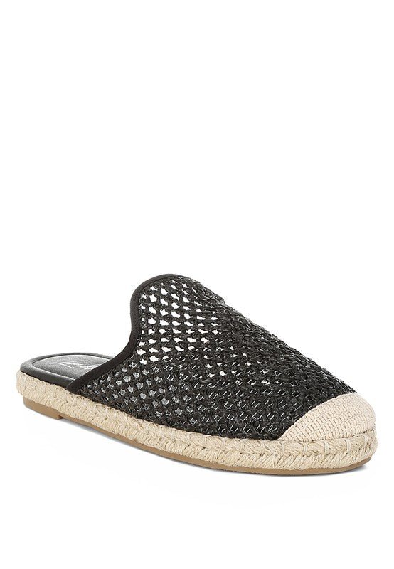 Nongai Raffia Espadrilles Mules - Chaelisa's New Jammies