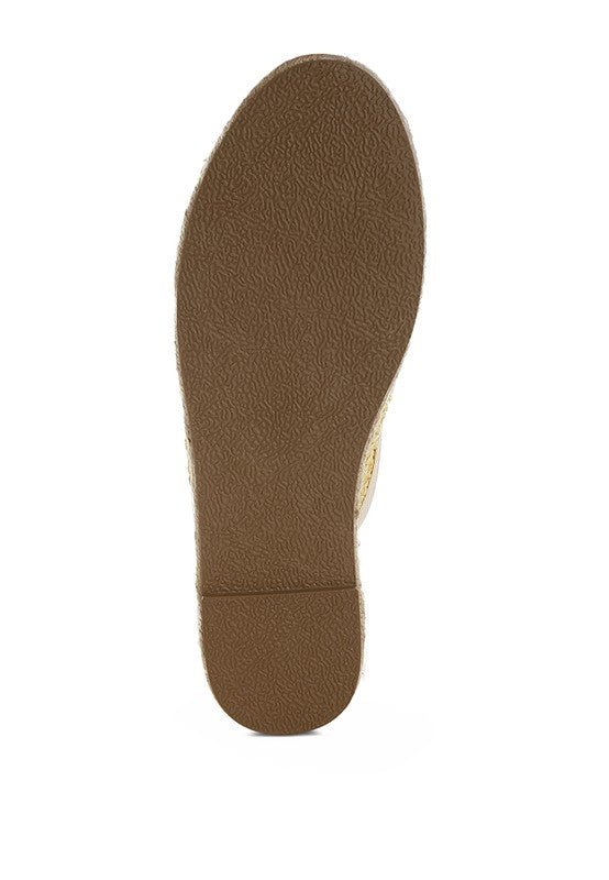 Nongai Raffia Espadrilles Mules - Chaelisa's New Jammies