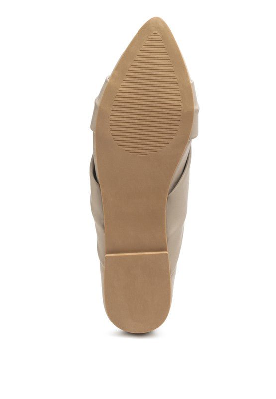 Norma Knot Detail Elasticated Ballet Flats - Chaelisa's New Jammies