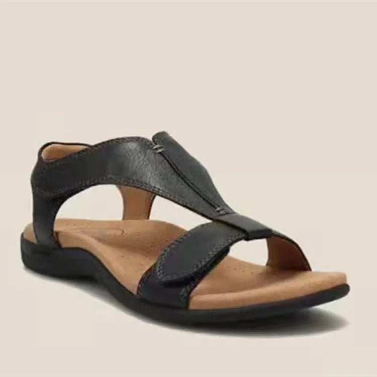 Open Toe Flats Sandals - Chaelisa's New Jammies