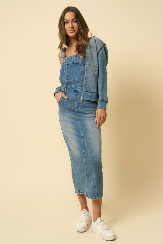 OVERALL LONG SKIRT - Chaelisa's New Jammies
