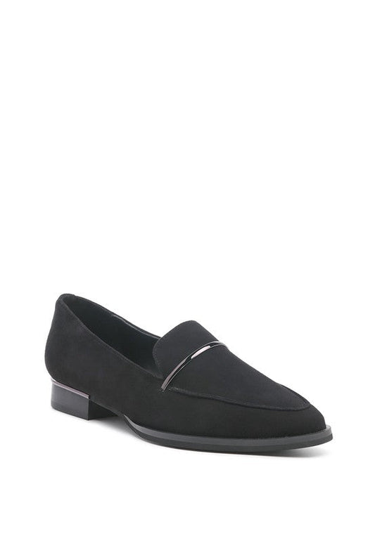 PAULINA Suede Leather Loafers - Chaelisa's New Jammies