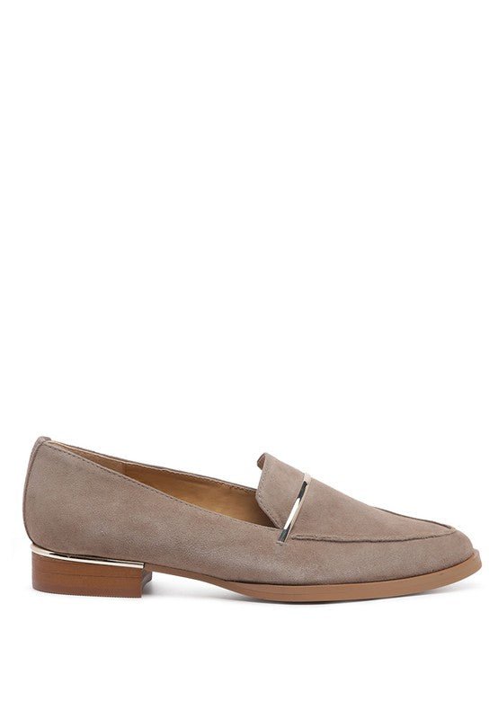 PAULINA Suede Leather Loafers - Chaelisa's New Jammies