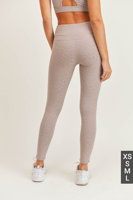 Petit Leopard Jacquard Leggings - Chaelisa's New Jammies
