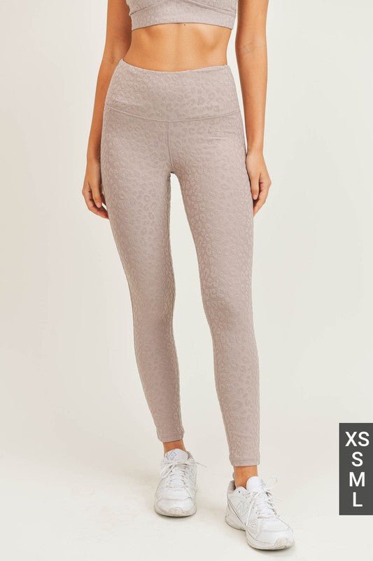 Petit Leopard Jacquard Leggings - Chaelisa's New Jammies
