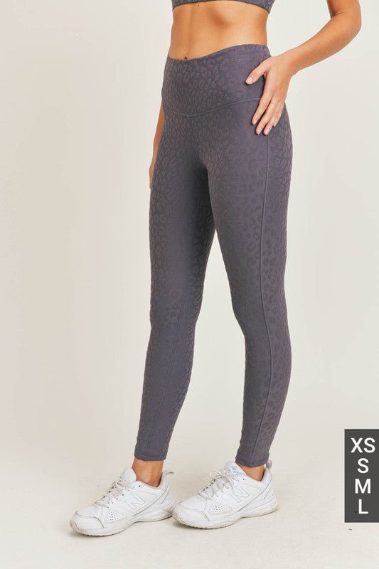 Petit Leopard Jacquard Leggings - Chaelisa's New Jammies