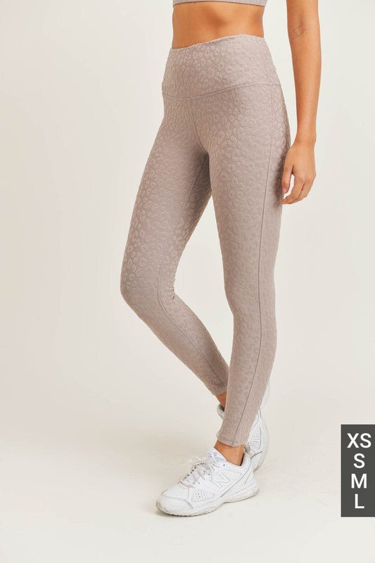 Petit Leopard Jacquard Leggings - Chaelisa's New Jammies