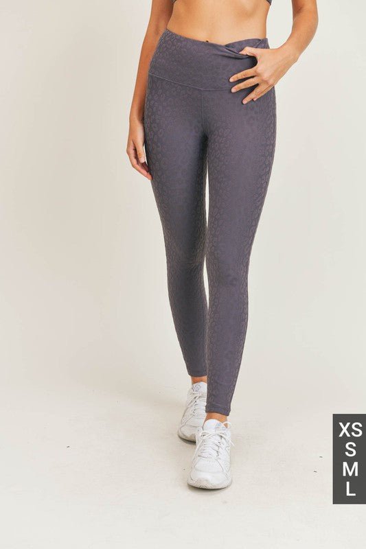 Petit Leopard Jacquard Leggings - Chaelisa's New Jammies