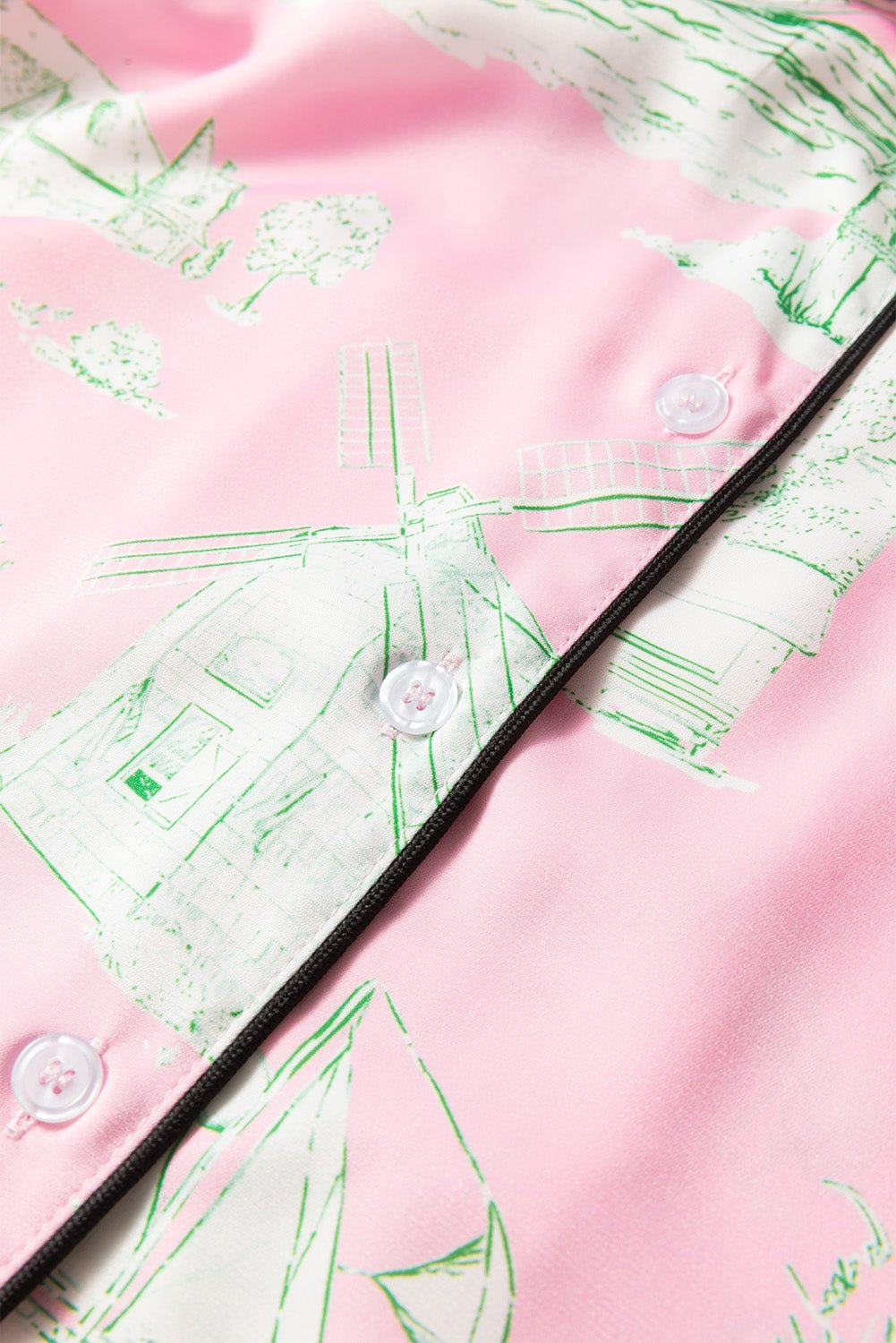 Pink Holiday Resort Short 2pcs Pajama Set - Chaelisa's New Jammies