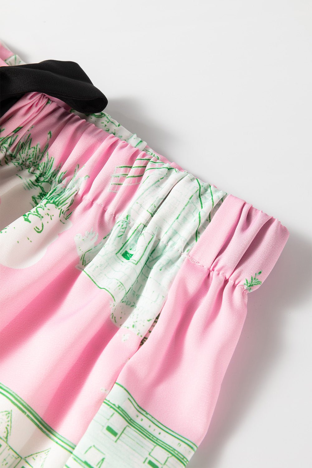 Pink Holiday Resort Short 2pcs Pajama Set - Chaelisa's New Jammies