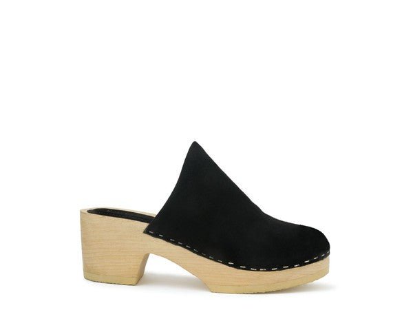 RAG & CO DARCIE TAUPE SUEDE CLOGS - Chaelisa's New Jammies