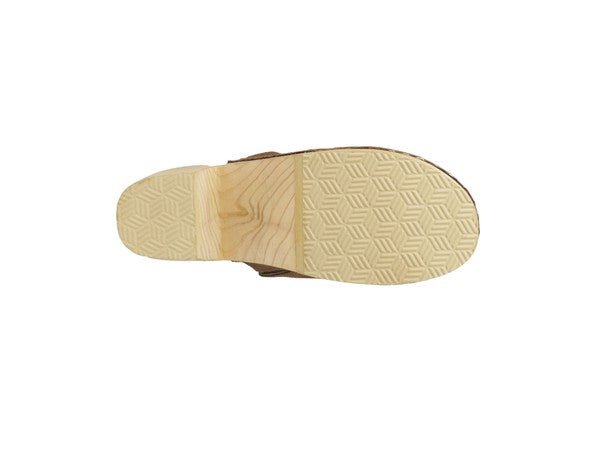 RAG & CO DARCIE TAUPE SUEDE CLOGS - Chaelisa's New Jammies