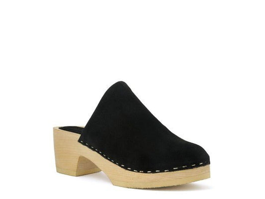 RAG & CO DARCIE TAUPE SUEDE CLOGS - Chaelisa's New Jammies