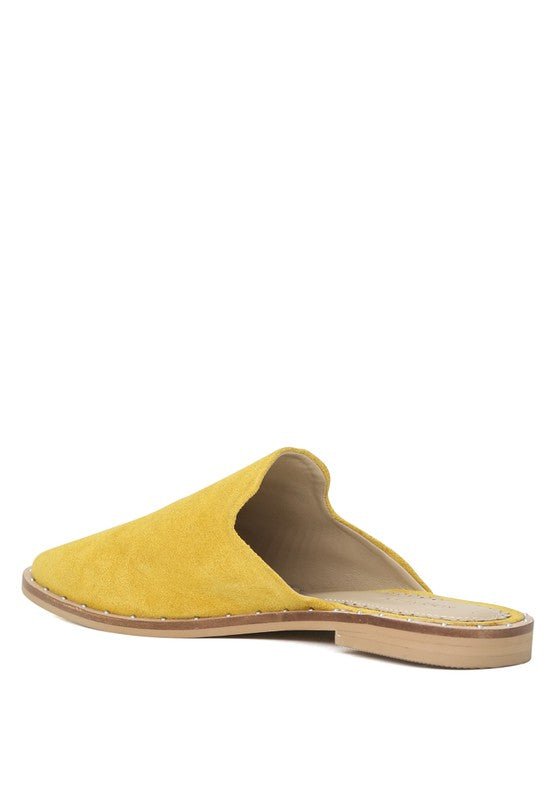 RAG & CO LIA CANVAS MULES - Chaelisa's New Jammies