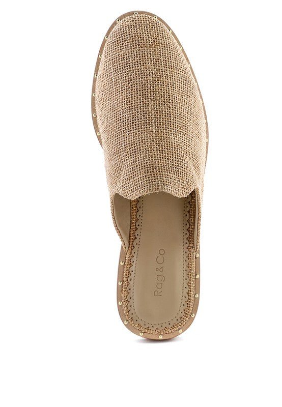 RAG & CO LIA CANVAS MULES - Chaelisa's New Jammies