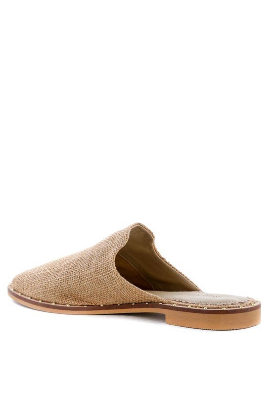 RAG & CO LIA CANVAS MULES - Chaelisa's New Jammies